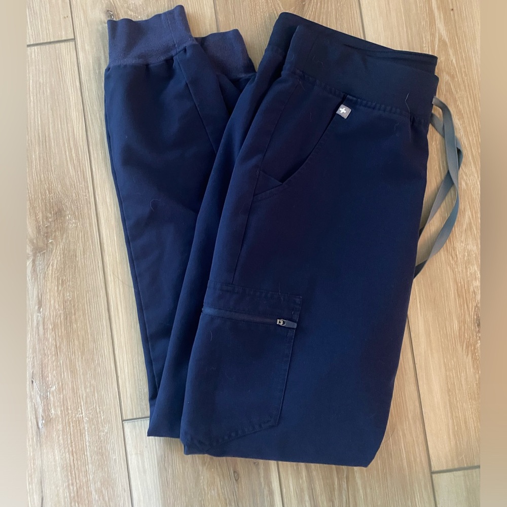 Figs Navy Zamora Jogger Small/T